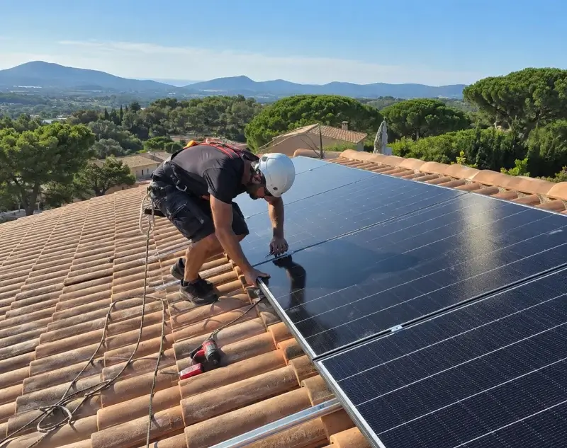 Installateur panneaux solaires Saint Privat en Périgord — pose photovoltaïque sur toiture